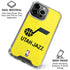 NBA Utah Jazz Yellow Texture iPhone 15 Pro Clear Case